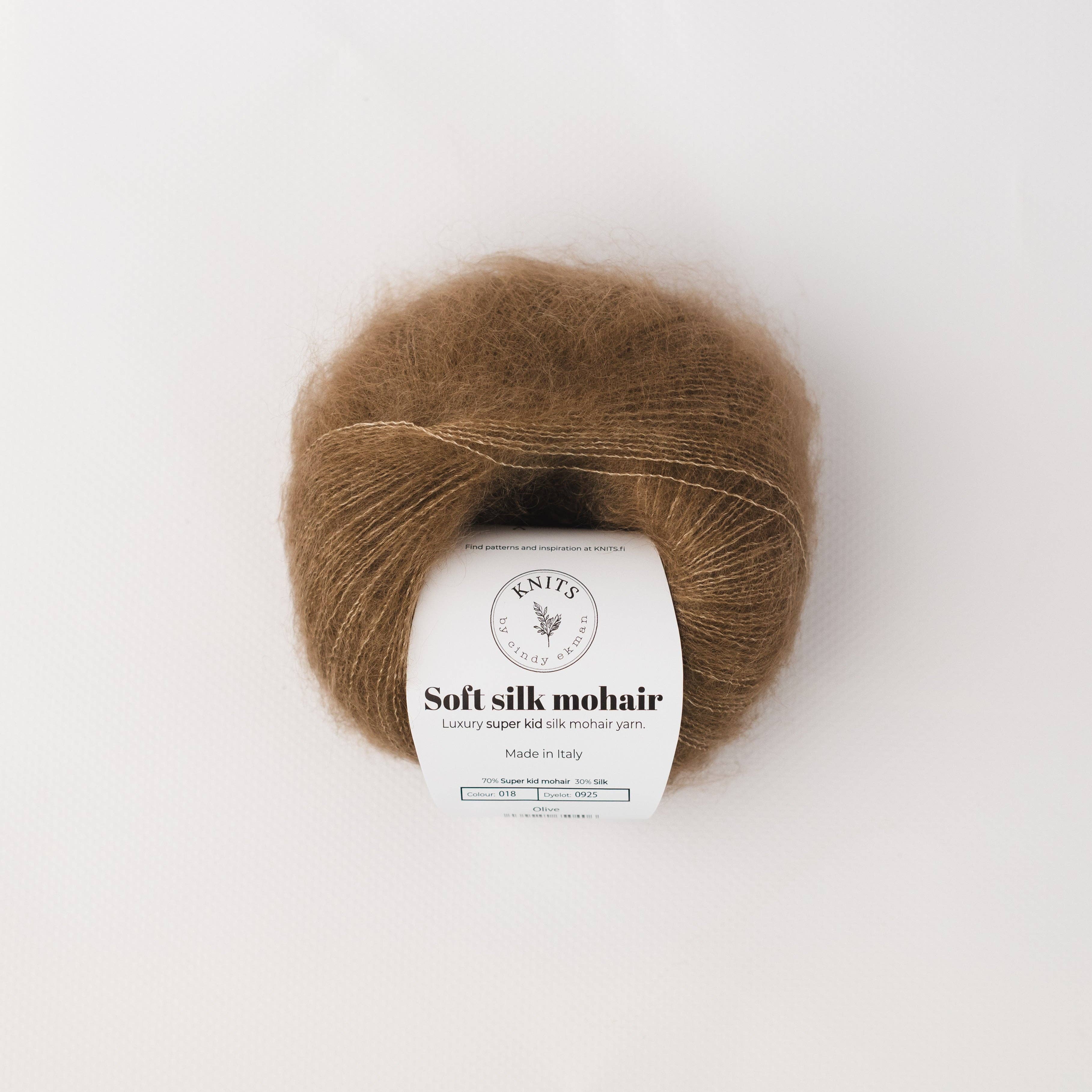 Mohair en soie douce