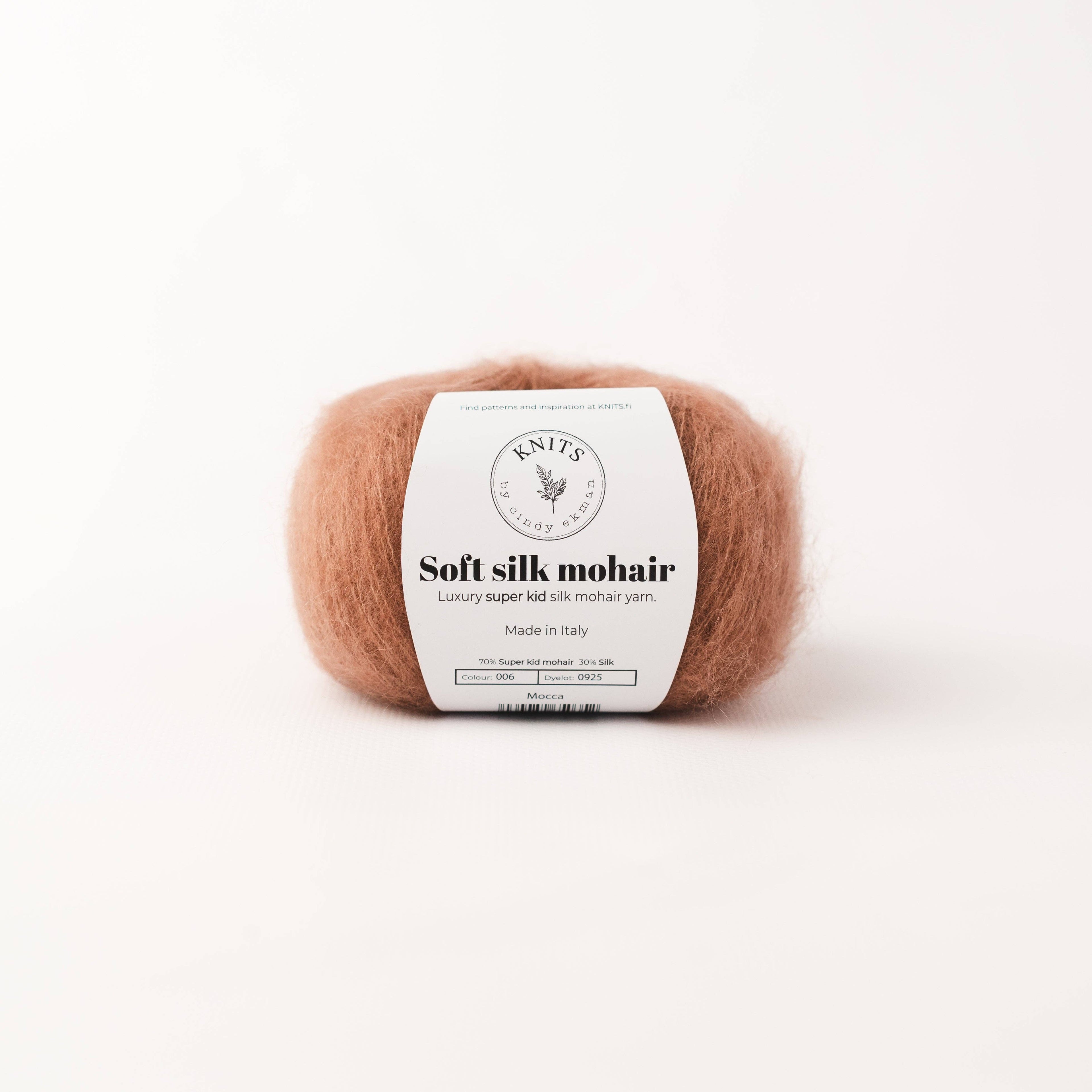 Mohair en soie douce