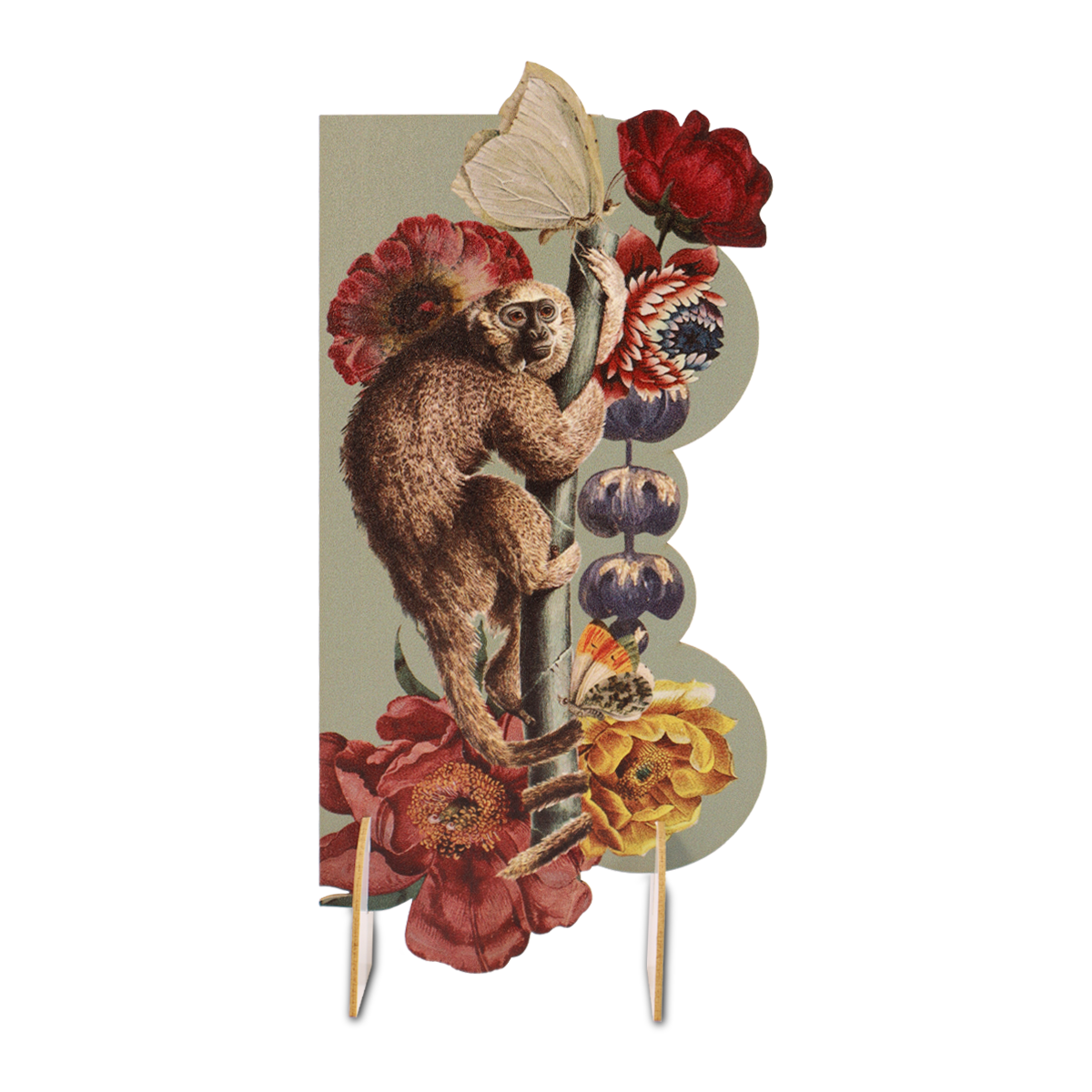 MARQUE PAGE SILHOUETTE JUNGLE