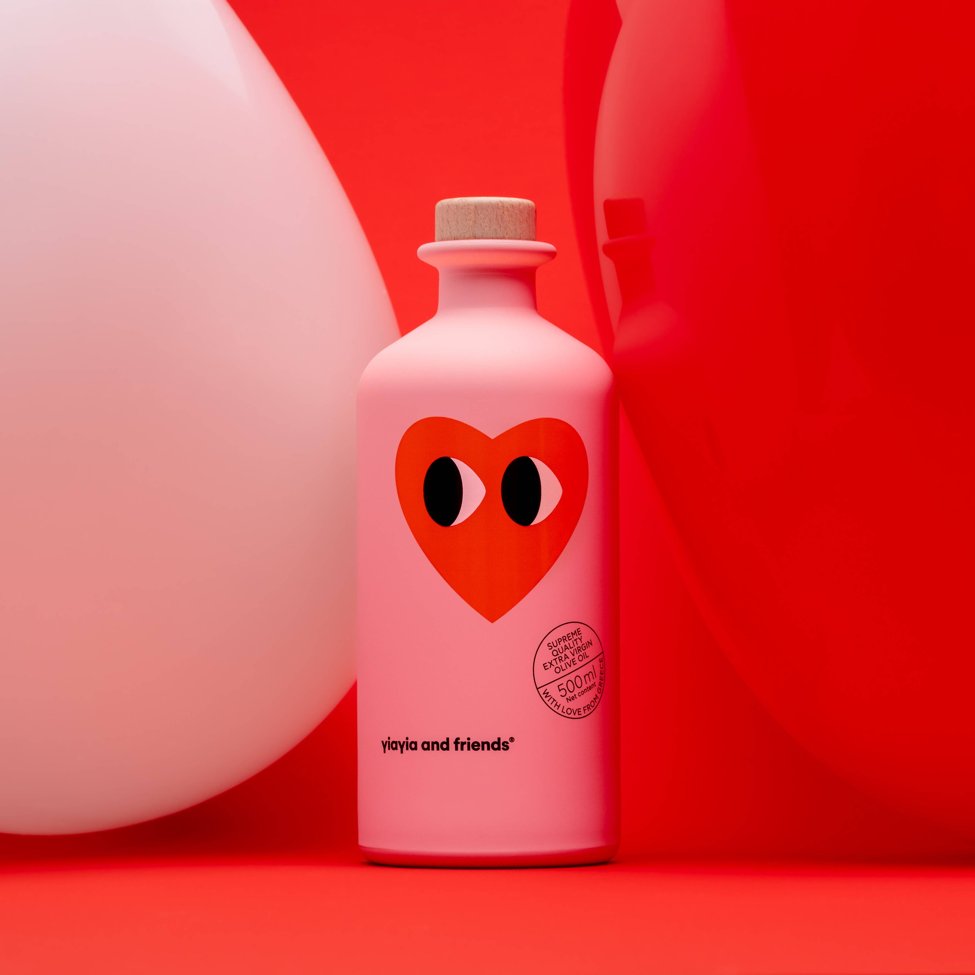 Édition Amour - Huile d'olive extra vierge 500 ml