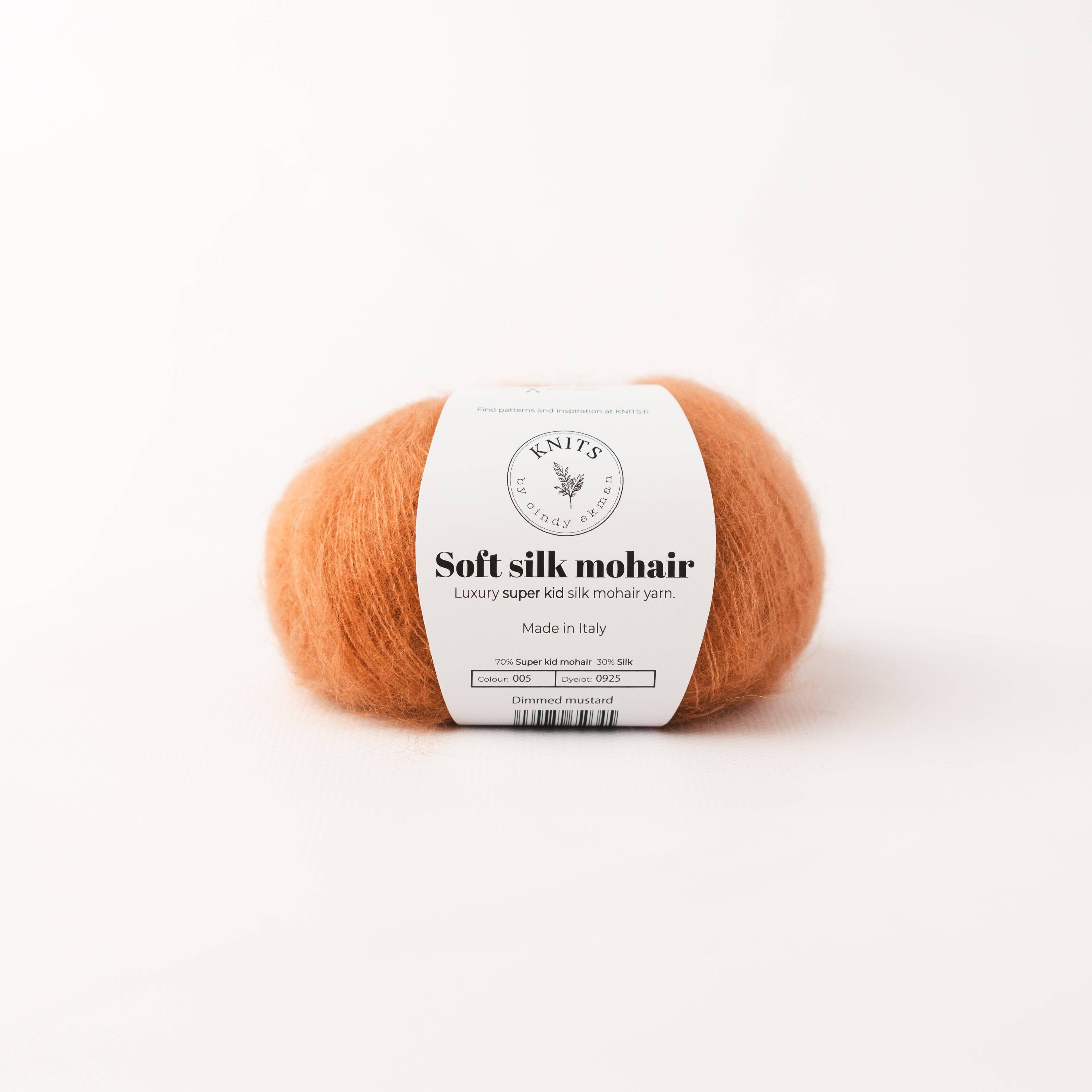 Mohair en soie douce