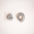 Câbles de repos dans des sacs ziplock: Gris