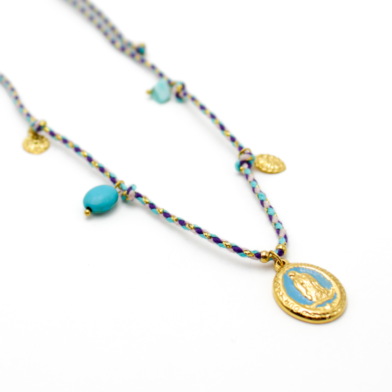 Collier cordon Madones Julie