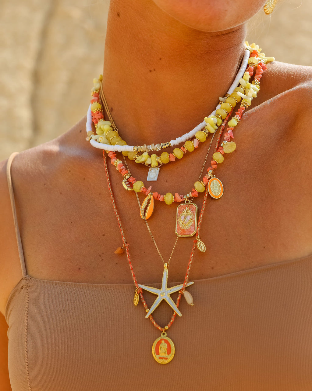 Collier cordon Madones Julie
