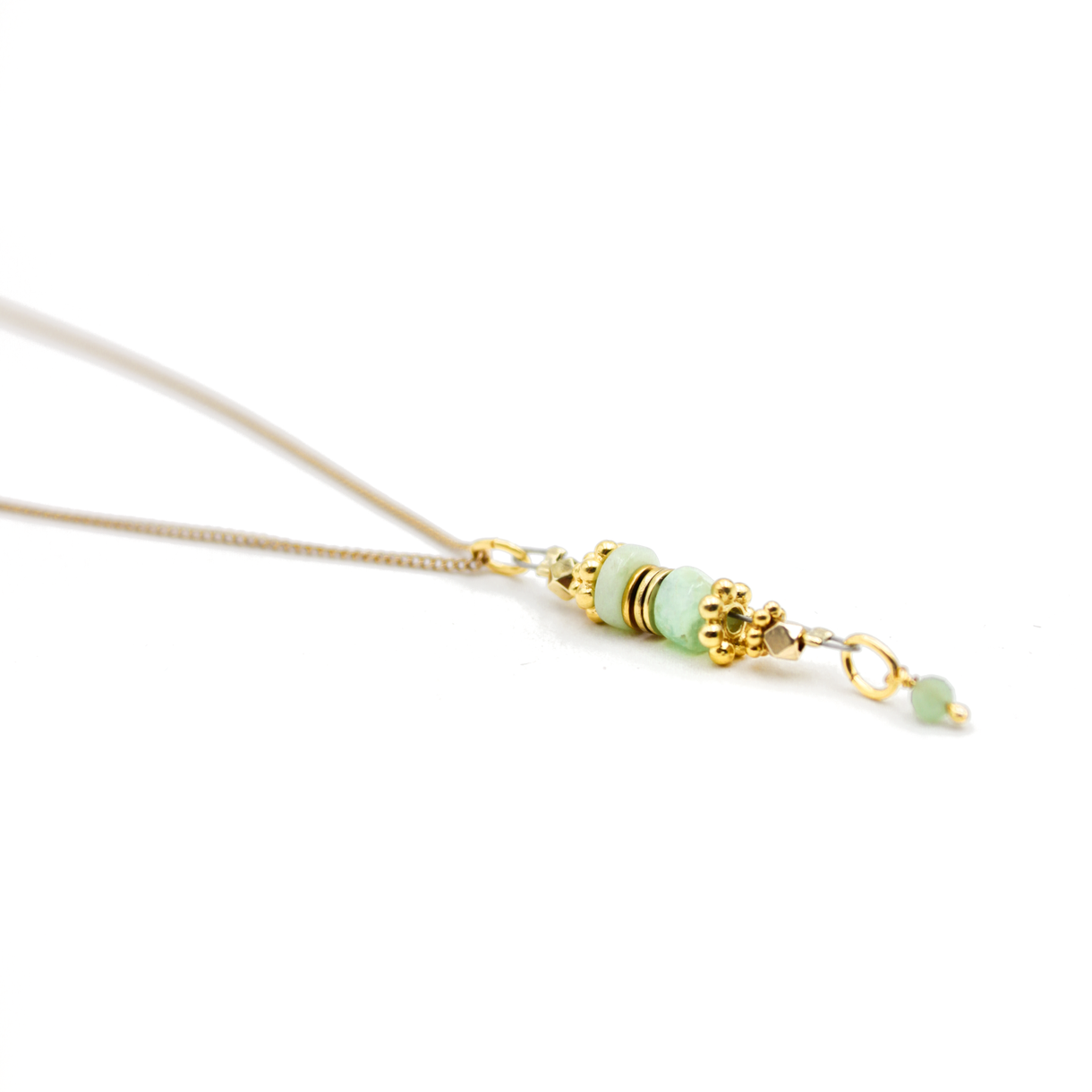 Collier tige heishi Jane