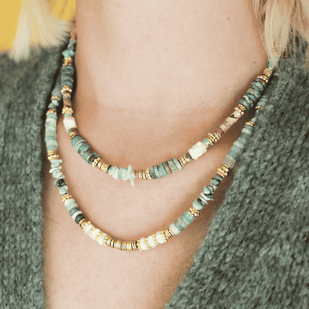 Collier heishi Joe