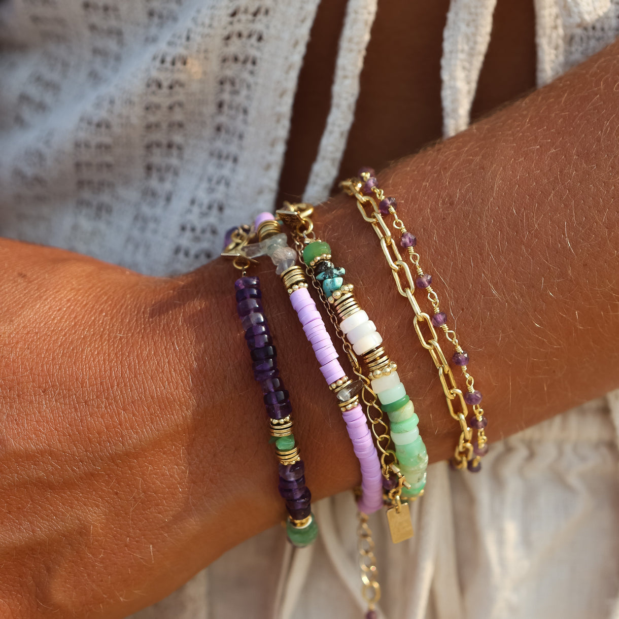 Bracelet heishi Joe
