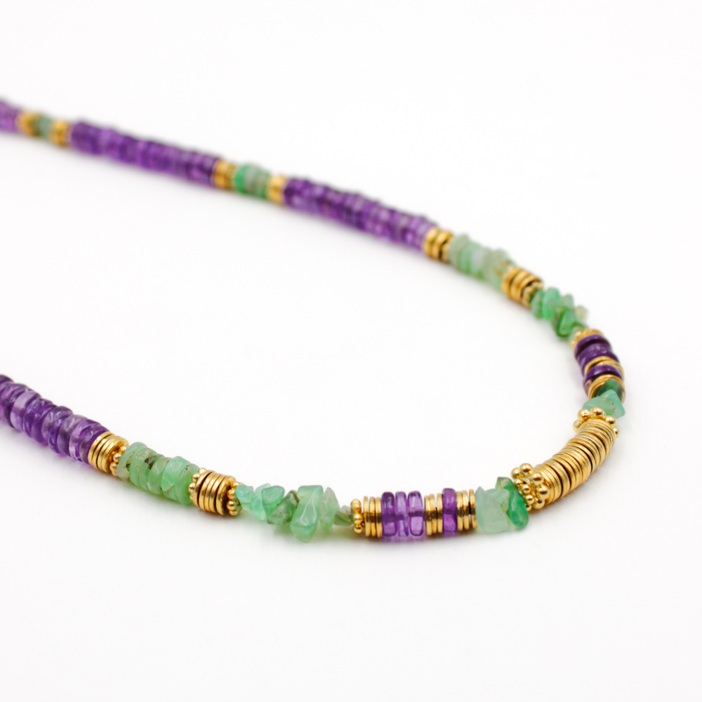 Collier heishi Margaux
