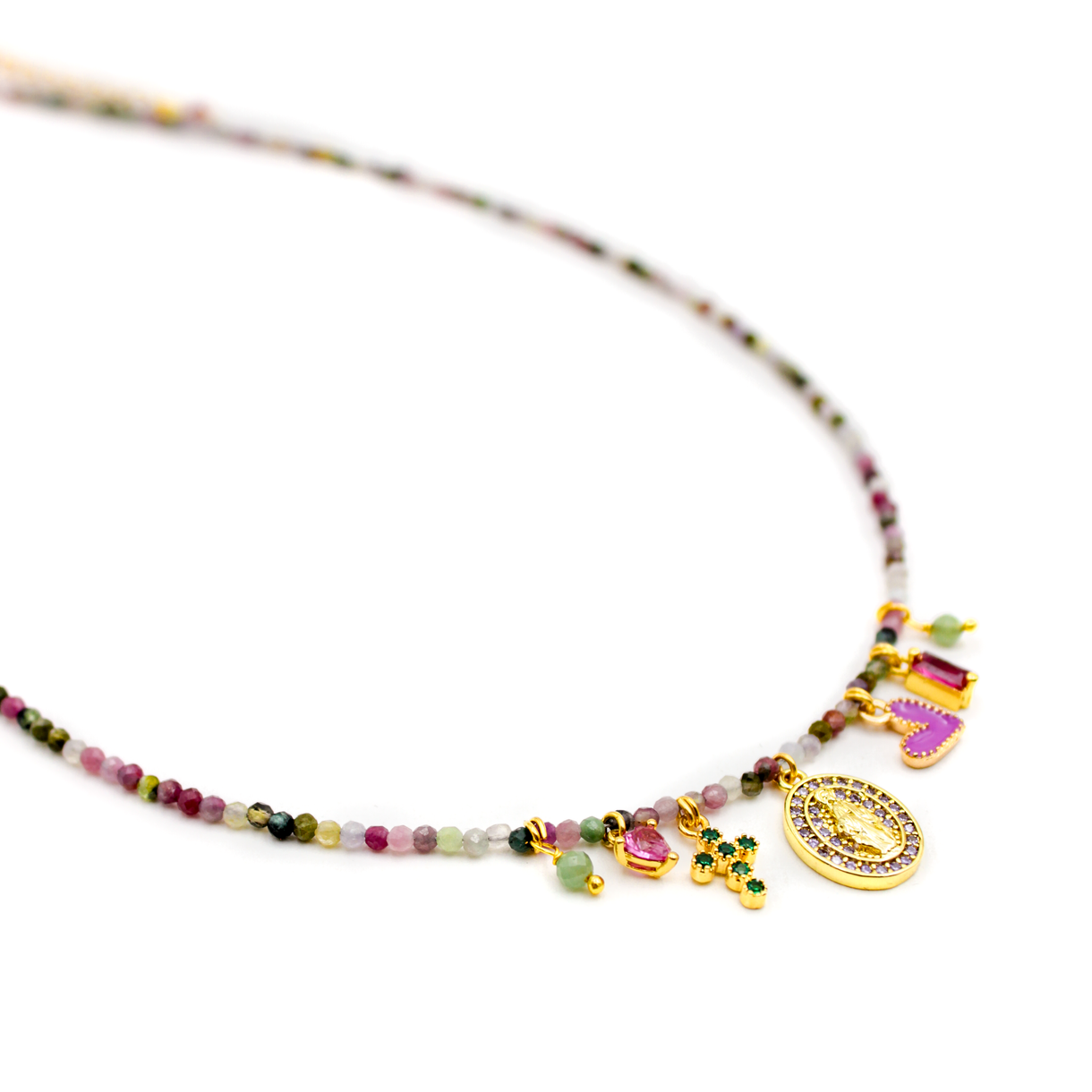 Collier perles grigri Charlotte