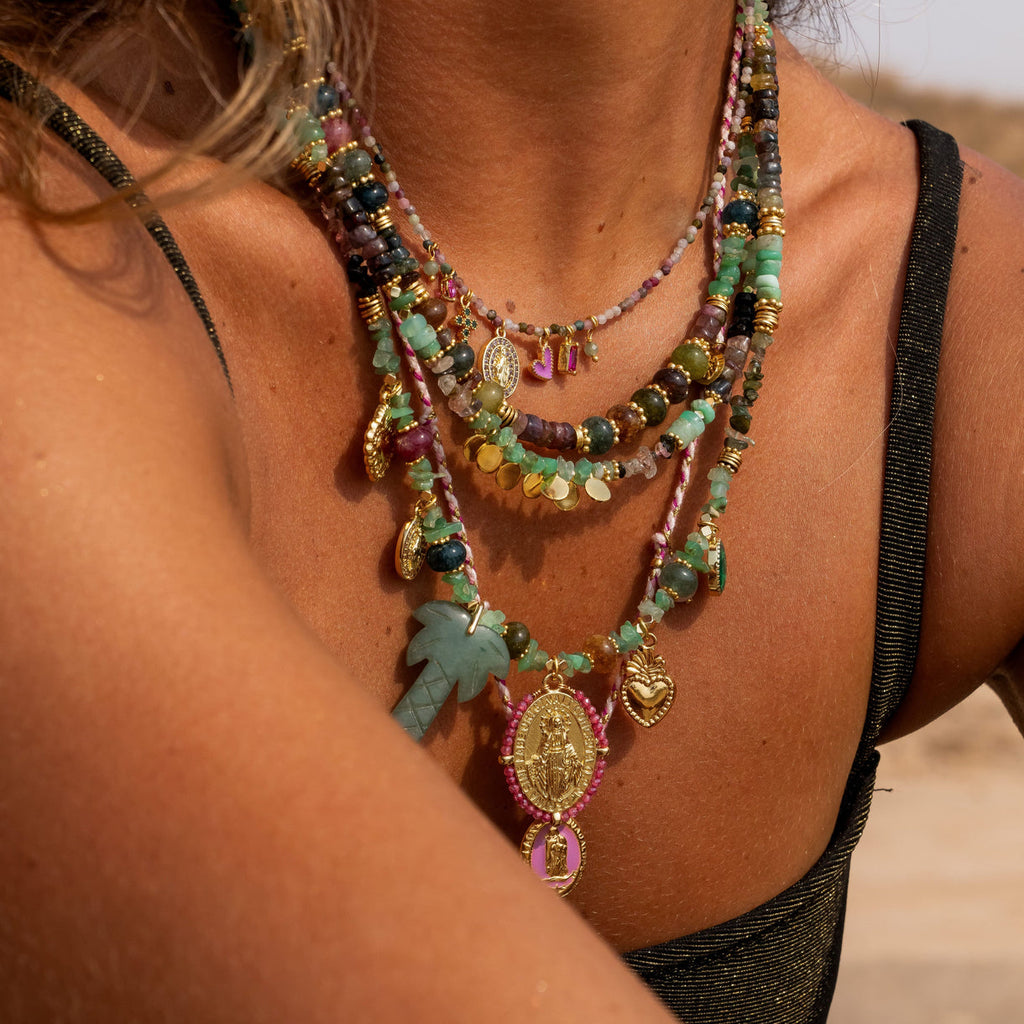 Collier perles grigri Charlotte