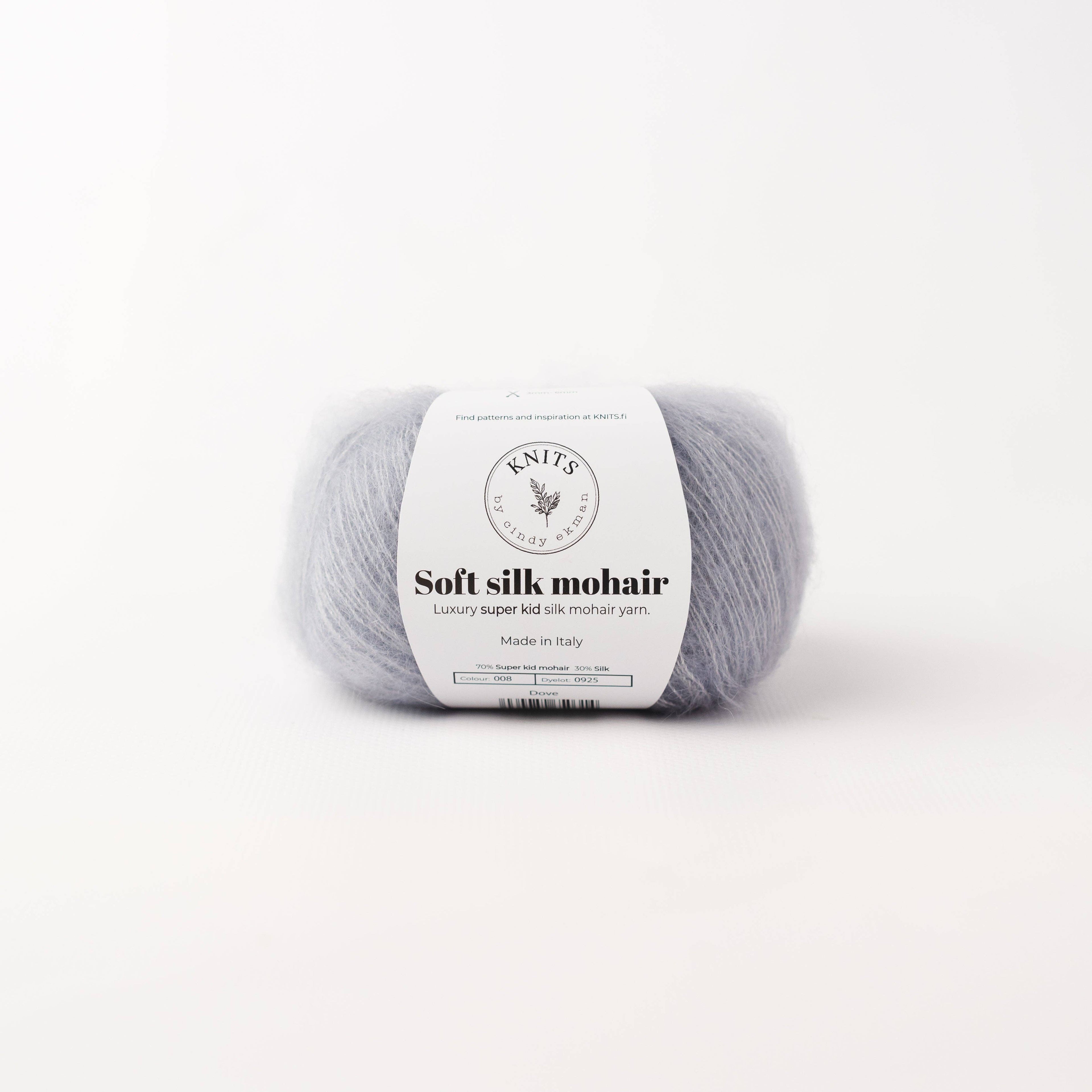 Mohair en soie douce