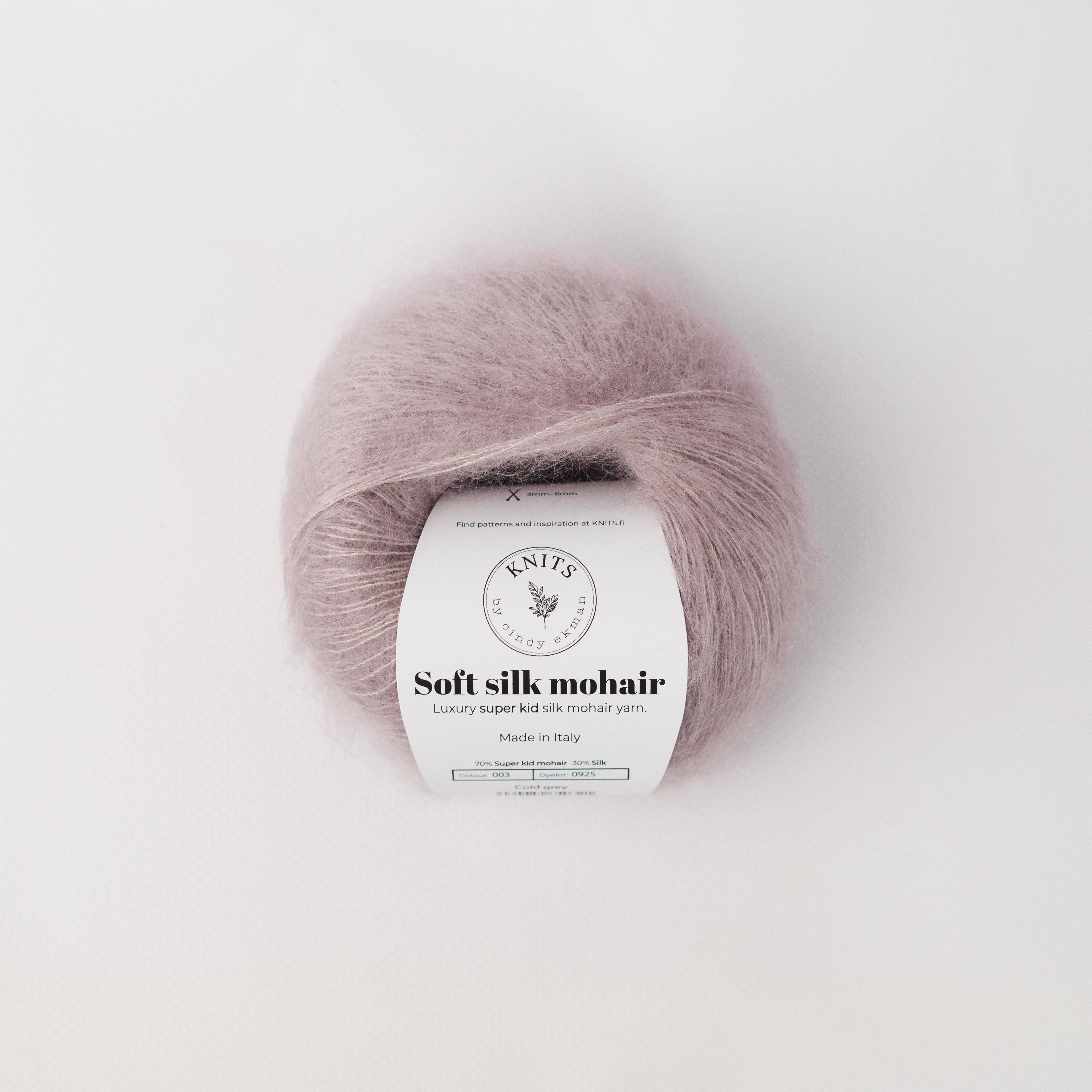 Mohair en soie douce