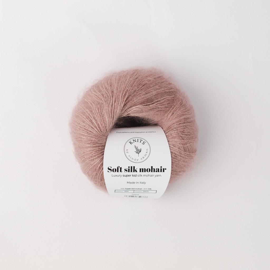 Mohair en soie douce
