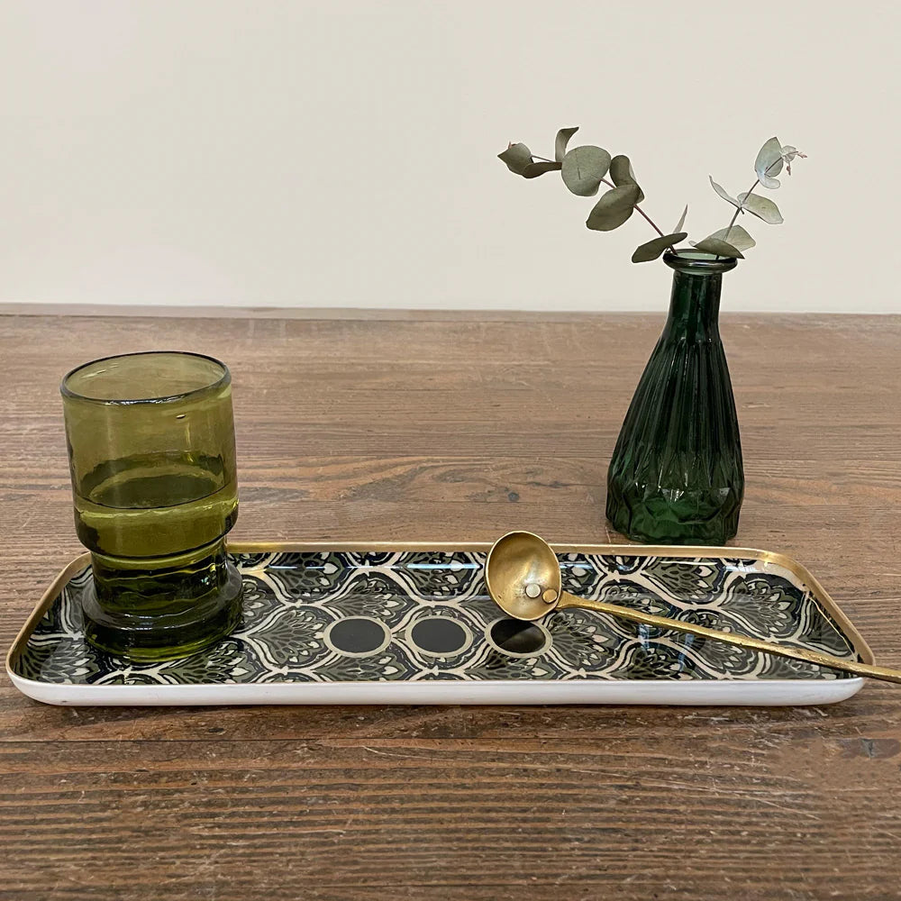Plateau duo les paons